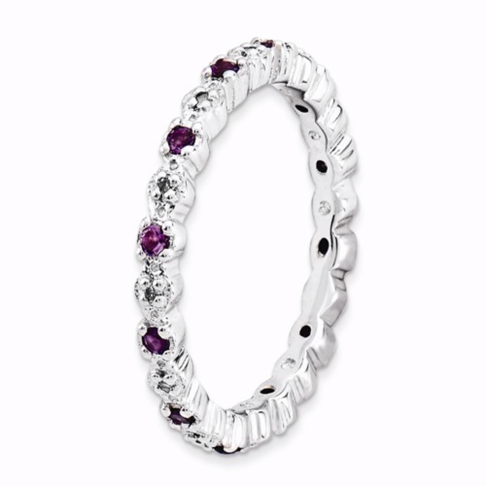 Sterling Silver Stackable Ring - image 3
